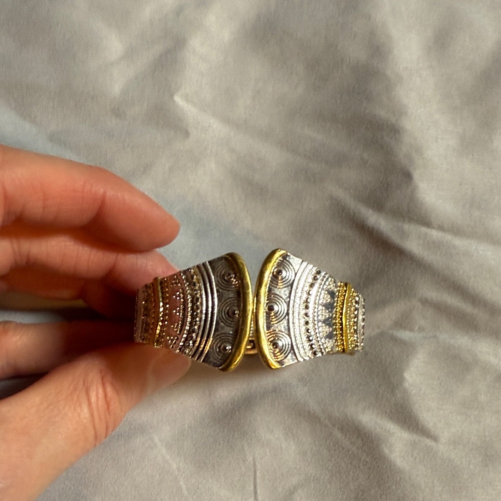 Lucky Brand Silver and Gold Bracelet